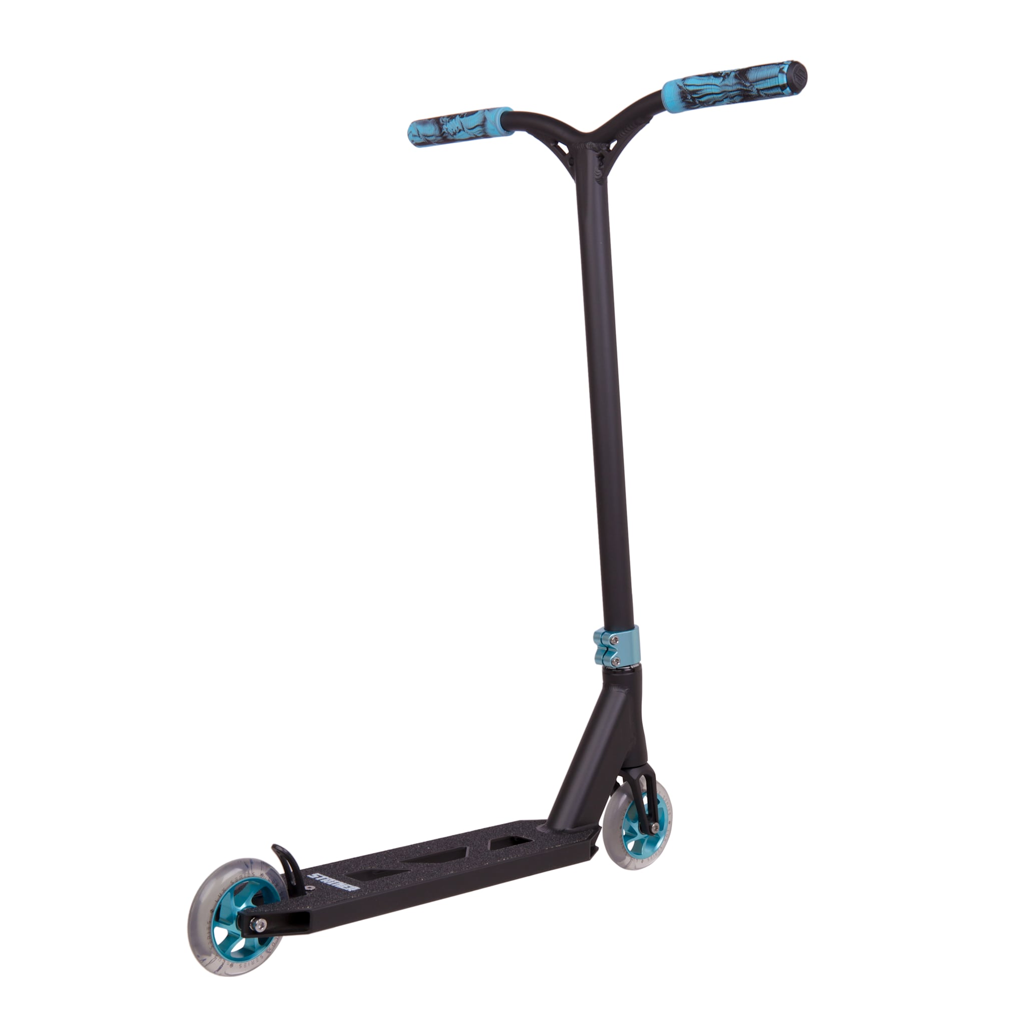 Striker Lux Trick Løbehjul - Clear/Teal-ScootWorld.dk