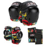 187 Killer Pads Jr. Sada Chráničů 6-Pack - Comic Multi