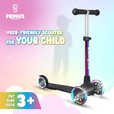 Primus Filius Trehjulet Løbehjul til Børn - Rainbow-ScootWorld.dk