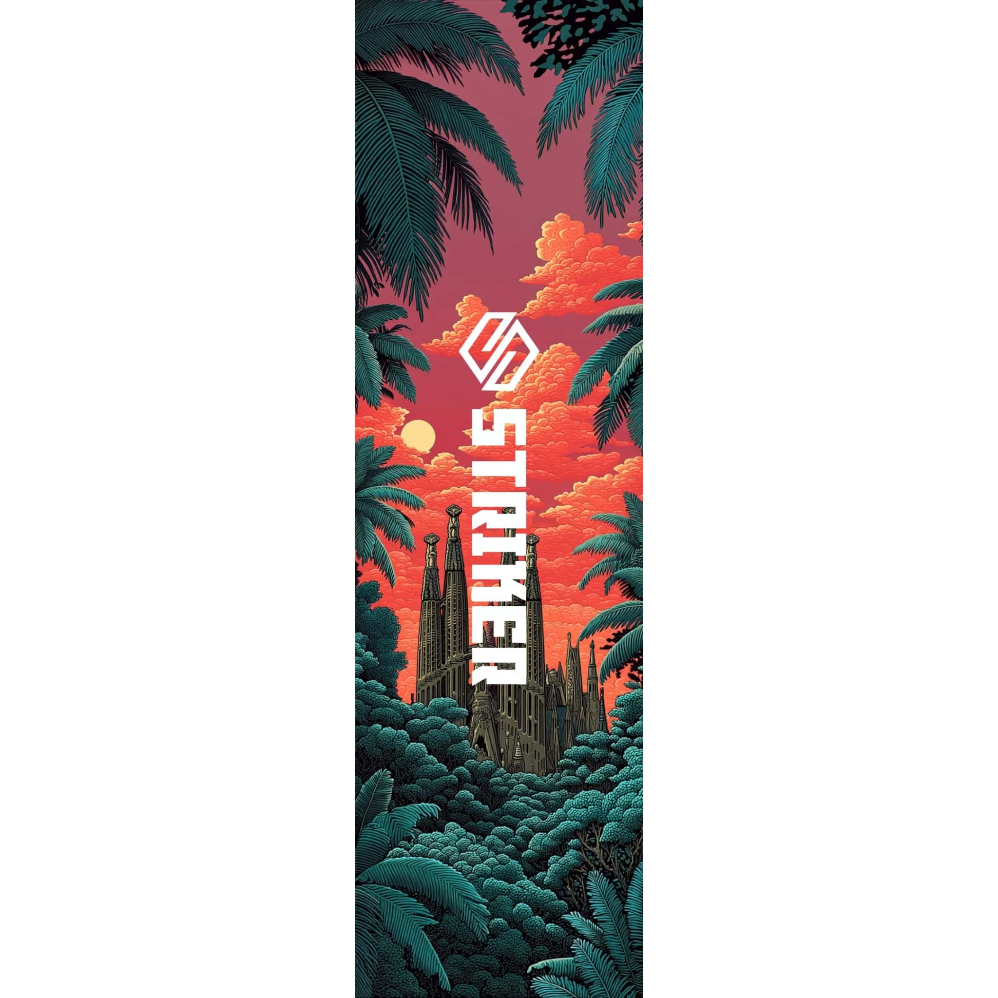 Striker 6.5" Griptape Til Løbehjul - Barcelona Palms-ScootWorld.dk