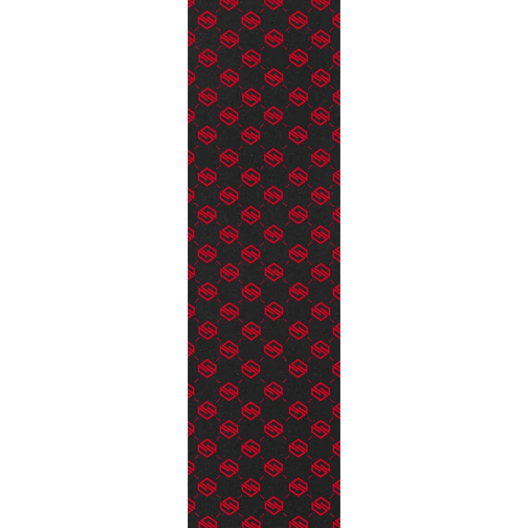 Striker 6.5" Griptape Til Løbehjul - Monogram Red-ScootWorld.dk