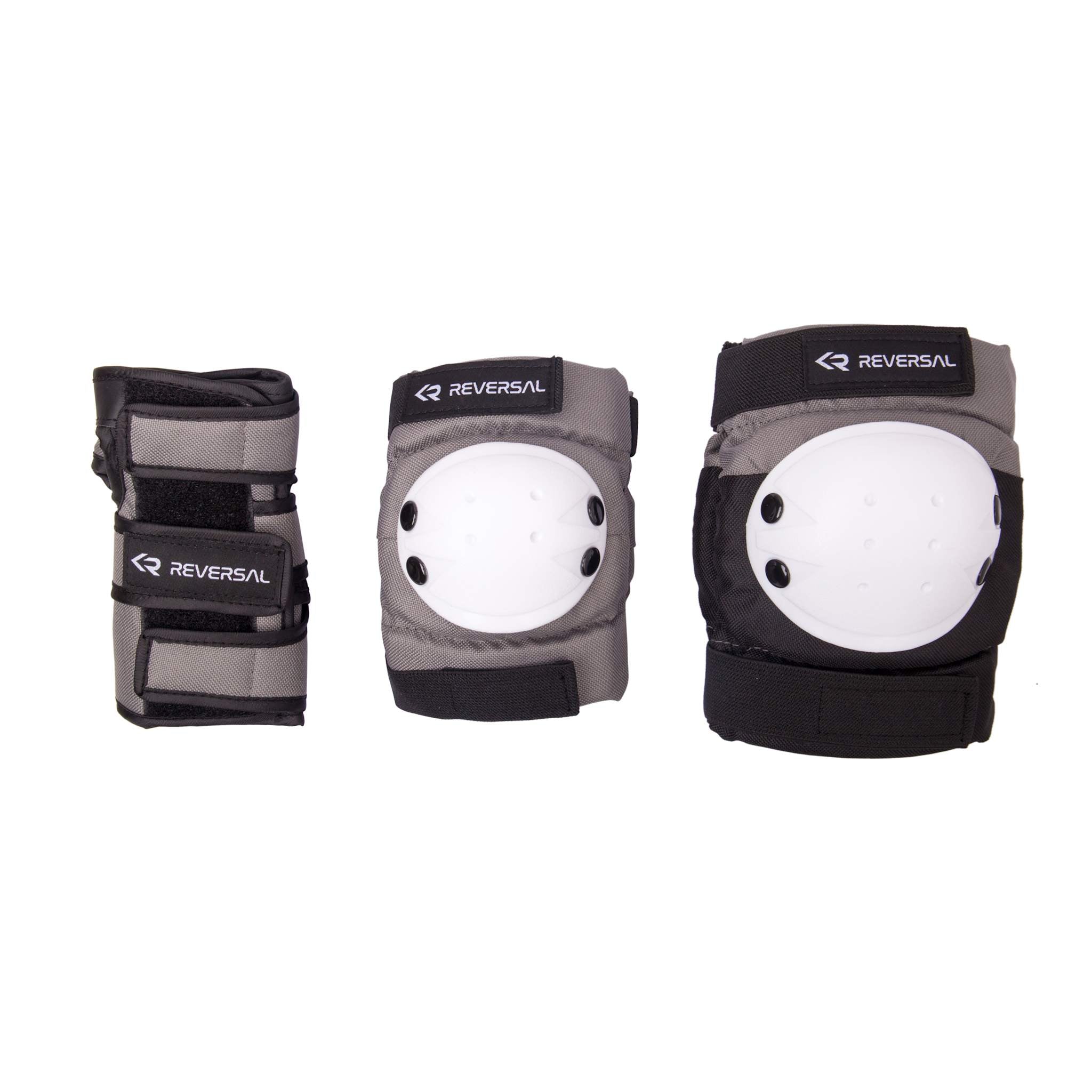 Reversal Beskyttelsessæt Børn 3-pak - Black/Grey-ScootWorld.dk