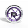 Striker Lux Spoked Clear PU 110mm Kolečka til Koloběžku - Clear/Purple