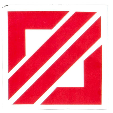 Drone Logo Klistermærke Til Løbehjul - Sølv-ScootWorld.dk