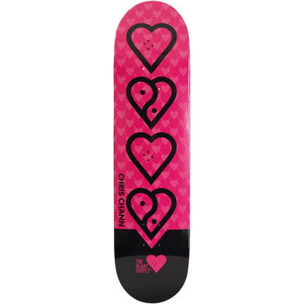 Heart Supply Chris Chann Pro Skateboard Deck - Balance Neon-ScootWorld.dk