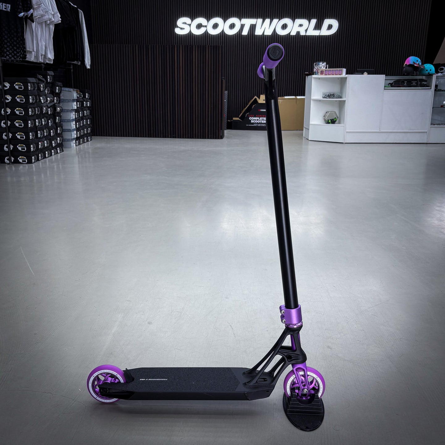 Striker Ethic Pande Custom Build - Black/Purple-ScootWorld.dk
