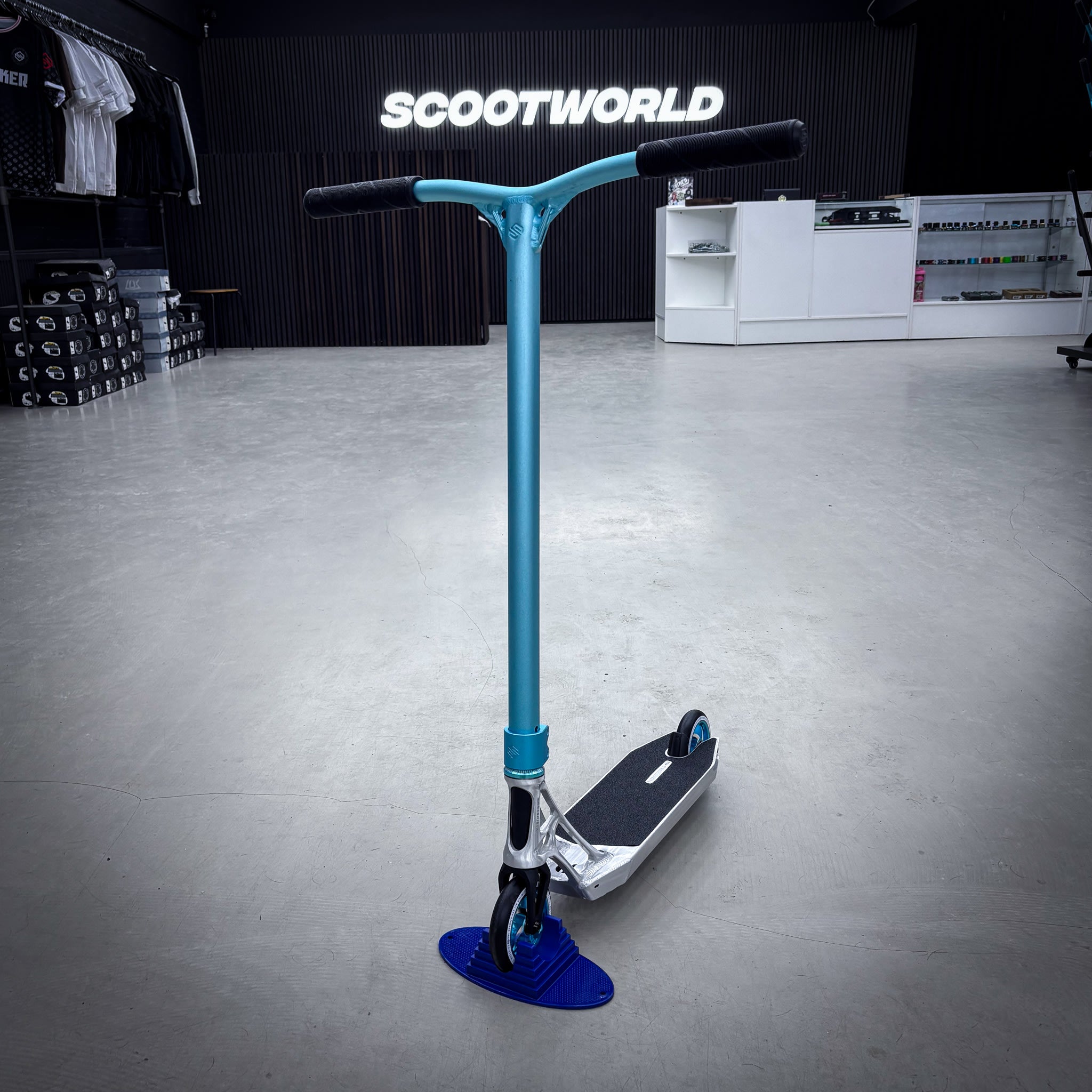 Striker Pande Raw/Teal/Black Custom Løbehjul - Raw/Teal/Black-ScootWorld.dk