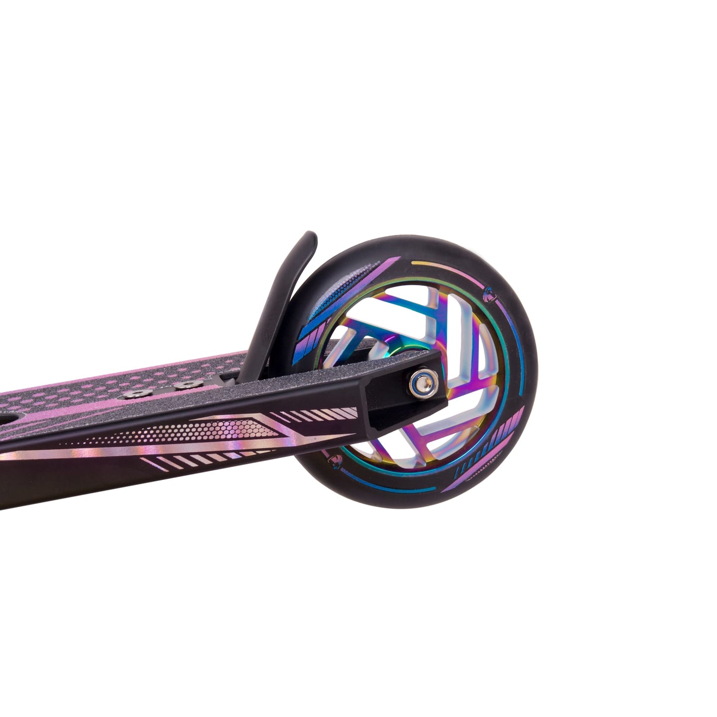 Panda Pro Trick Løbehjul - Black/Rainbow-ScootWorld.dk