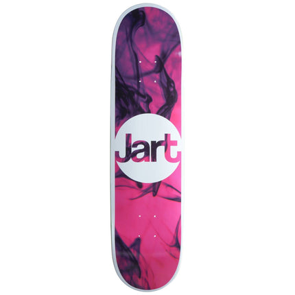Jart Tie Dye Skateboard Deck - White/Pink-ScootWorld.dk