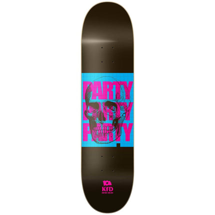 KFD Premium Party Skateboard Deck - Pink-ScootWorld.dk