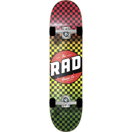 RAD Checkers Progressive Komplet Skateboard - Rasta-ScootWorld.dk