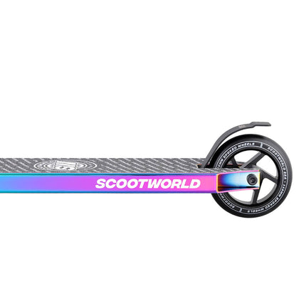 ScootWorld Bend Trick Løbehjul - Rainbow Deck-ScootWorld.dk