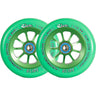 River Glide Emerald Kolečka pro Koloběžku 2-Pak - Green