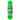 Hydroponic Block Komplet Skateboard - Green Fluor / Blue Royal-ScootWorld.dk