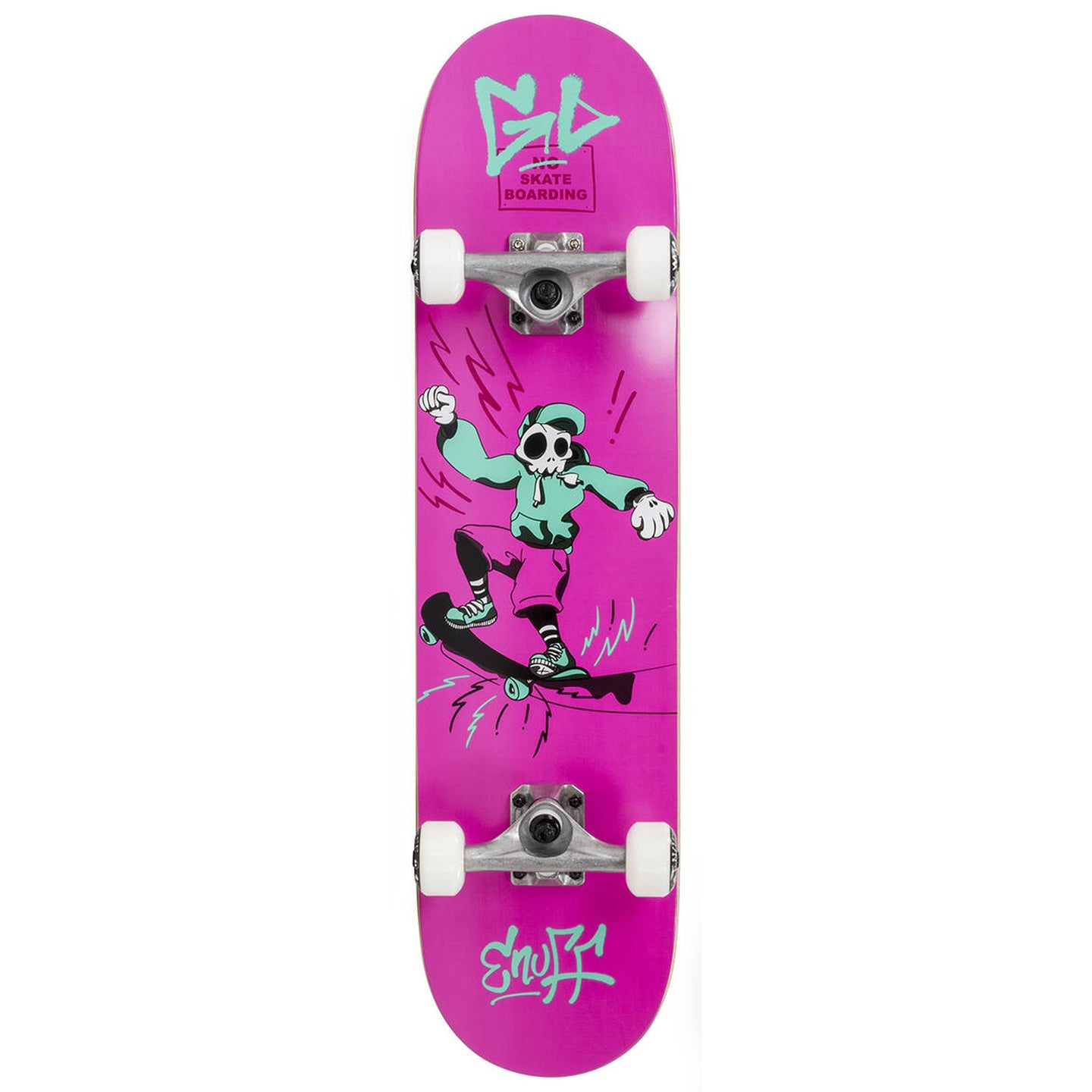 Enuff Skully Komplet Skateboard - Pink-ScootWorld.dk