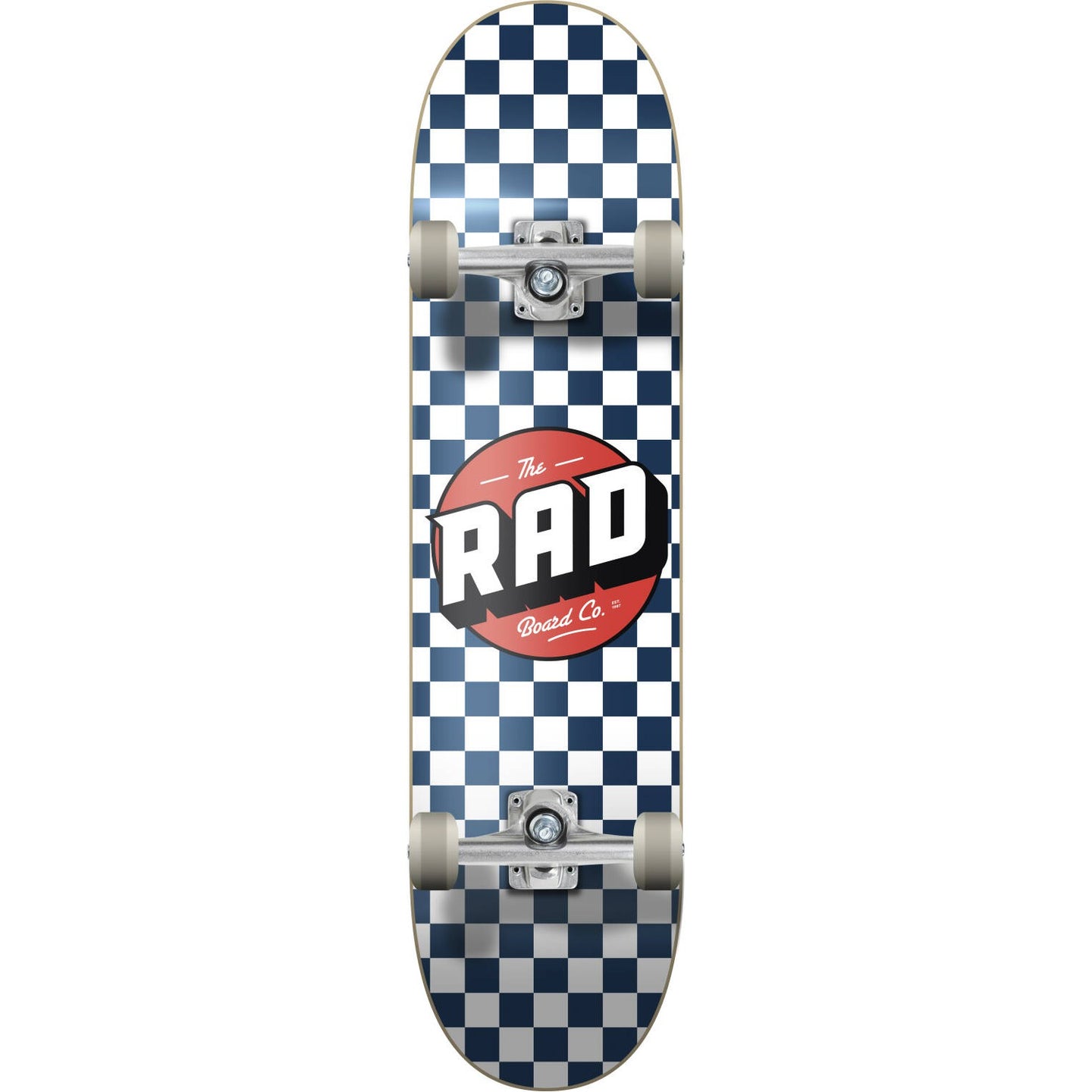 RAD Checkers Komplet Skateboard - Navy-ScootWorld.dk