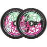 Oath Bermuda 110MM Kolečka pro Koloběžku 2-Pak - Green/Pink