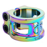 Oath Cage V2 Alloy 2 Bolt Double Clamp pro Koloběžku - Rainbow