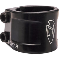 North Axe V2 Double Clamp - Black-ScootWorld.dk