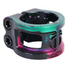 Oath Cage V2 Alloy 2 Bolt Double Clamp pro Koloběžku - Green/Pink