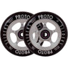 Proto Sliders Kolečka pro Koloběžku 2-Pak - Black/Raw