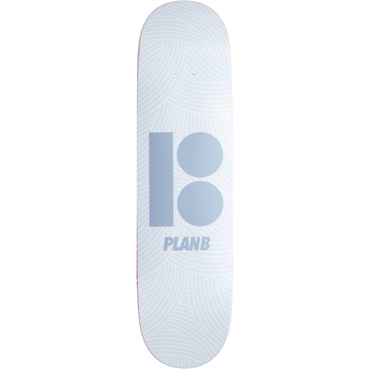 Plan B Team Texture Skateboard Deck - White-ScootWorld.dk