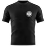 Tričko ScootWorld Small Chest Batch Logo - černé
