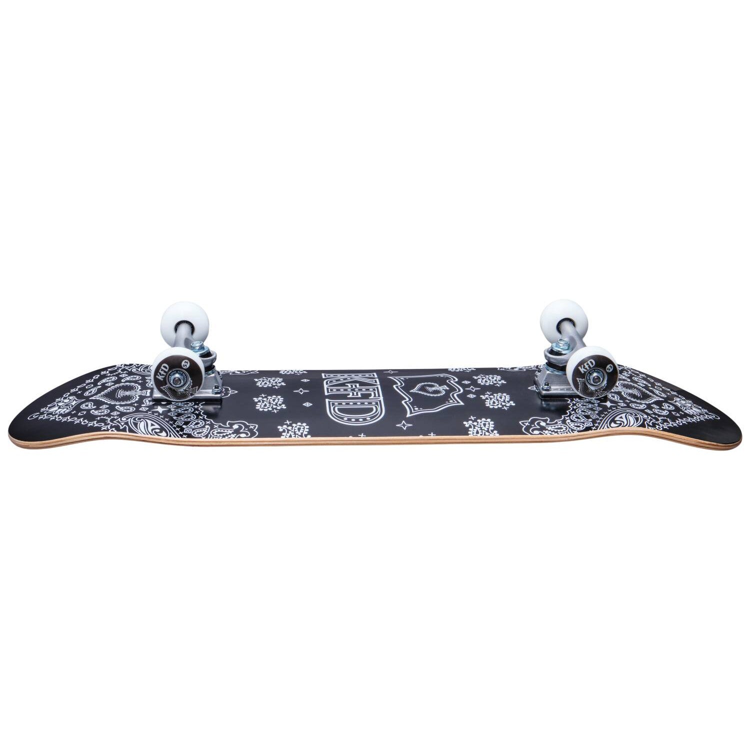 KFD Bandana Komplet Skateboard - Black-ScootWorld.dk