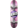 RAD Checker Stripe Kompletní skateboard - Pink/Black