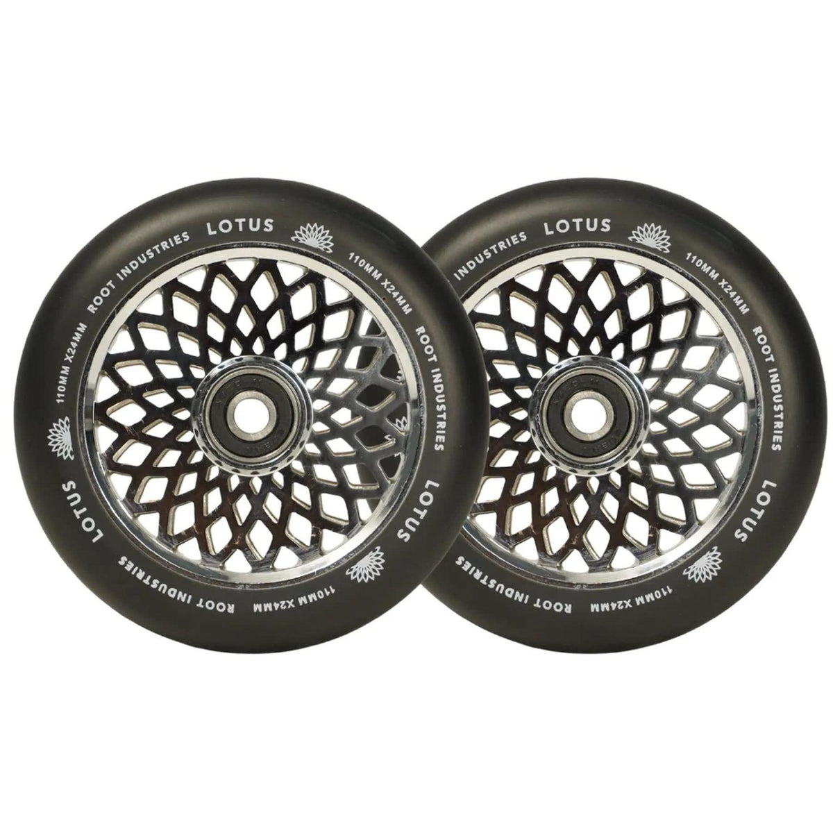 Root Lotus Hjul Til Løbehjul 2-Pak - Mirror-ScootWorld.dk