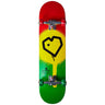 Blueprint Spray Heart V2 Kompletní skateboard - Rasta 2