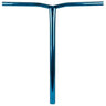 Union Uniq Bend Oversized Řídítka na Koloběžku - Chrome Blue