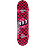 RAD Checkers Kompletní skateboard - Rød