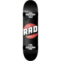 RAD Logo Progressive Komplet Skateboard - Black-ScootWorld.dk